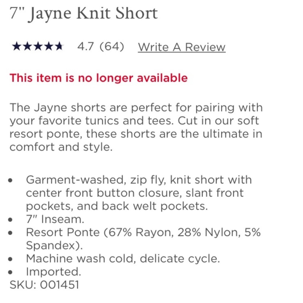 Lilly Pulitzer What a lovely place Jayne knit short Size 6 NEW - Picture 4 of 6